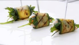 ЦУКИНИ ГРИЛЬ С КРЕВЕТКОЙ И КЕДРОВЫМИ ОРЕХАМИ